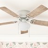 Prominence Home Alvina, 42 in.  Ceiling Fan with Light, White 80092-40